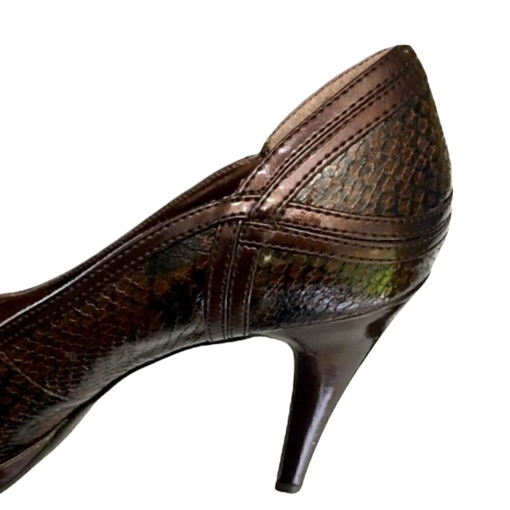 Gloria Vanderbilt Sneak Print Hight Heels Shoes